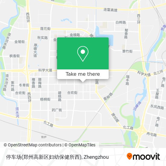 停车场(郑州高新区妇幼保健所西) map