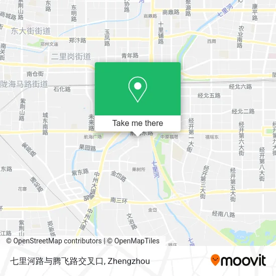 七里河路与腾飞路交叉口 map