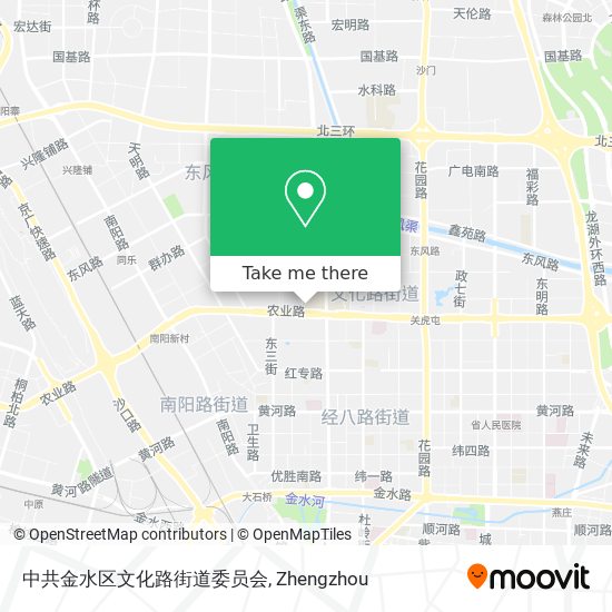 中共金水区文化路街道委员会 map