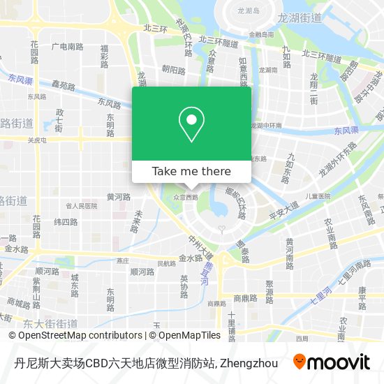 丹尼斯大卖场CBD六天地店微型消防站 map