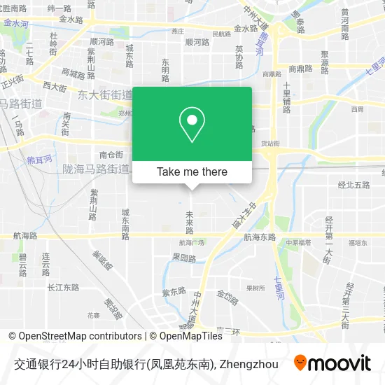 交通银行24小时自助银行(凤凰苑东南) map