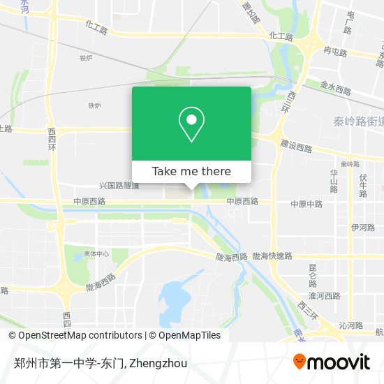 郑州市第一中学-东门 map