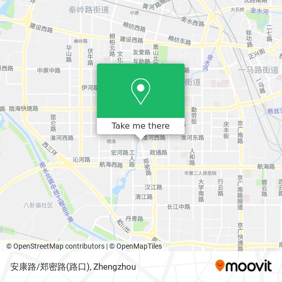 安康路/郑密路(路口) map