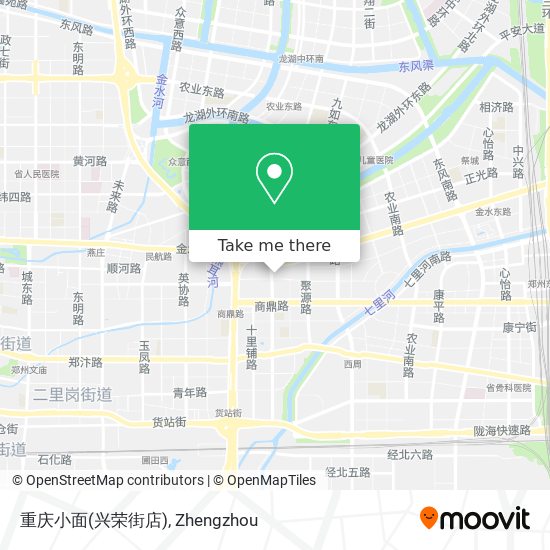重庆小面(兴荣街店) map