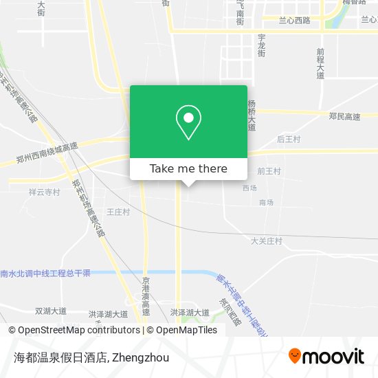 海都温泉假日酒店 map