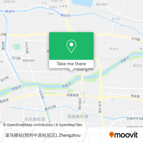 菜鸟驿站(郑州中原桂冠店) map
