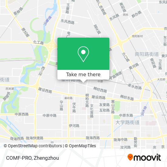 COMF-PRO map