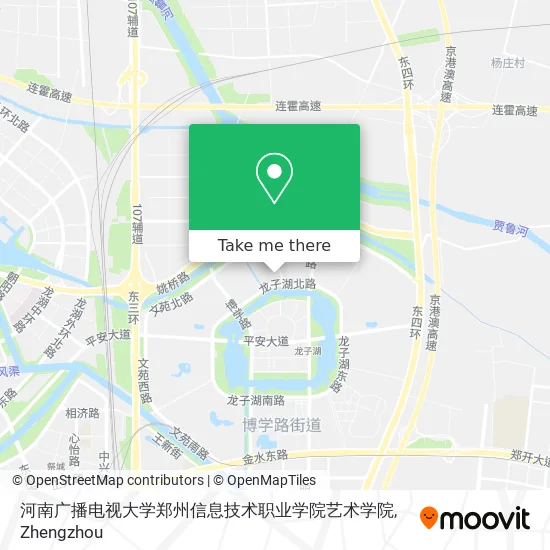 河南广播电视大学郑州信息技术职业学院艺术学院 map