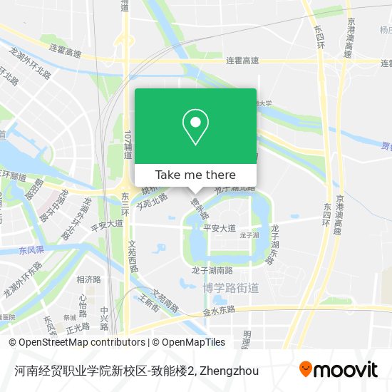 河南经贸职业学院新校区-致能楼2 map