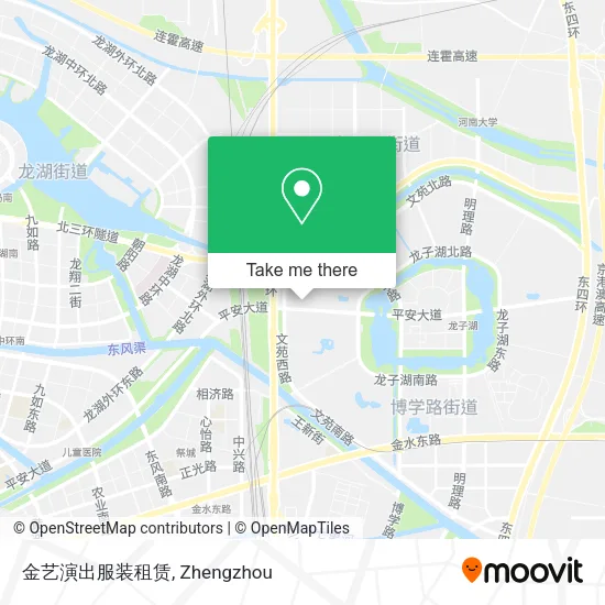 金艺演出服装租赁 map