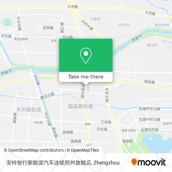 安特智行新能源汽车连锁郑州旗舰店 map