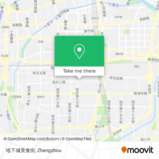 地下城美食街 map