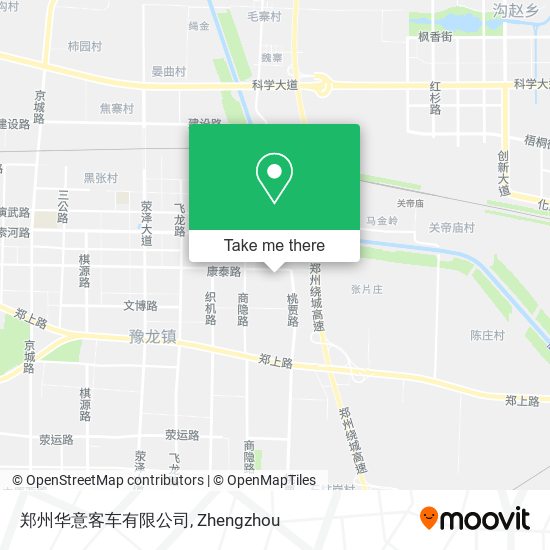 郑州华意客车有限公司 map