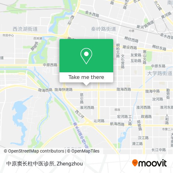中原窦长柱中医诊所 map
