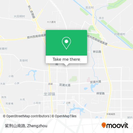 紫荆山南路 map