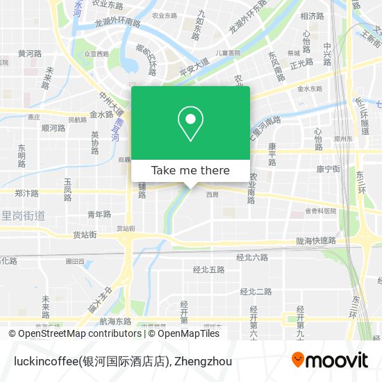 luckincoffee(银河国际酒店店) map