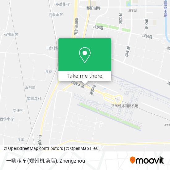 一嗨租车(郑州机场店) map