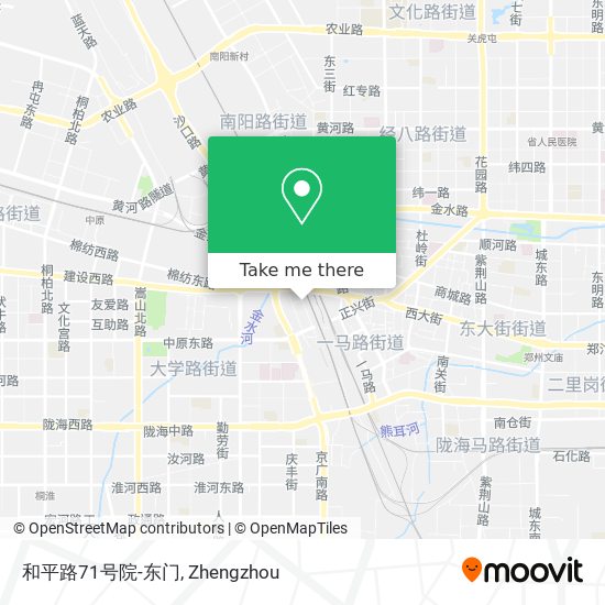 和平路71号院-东门 map