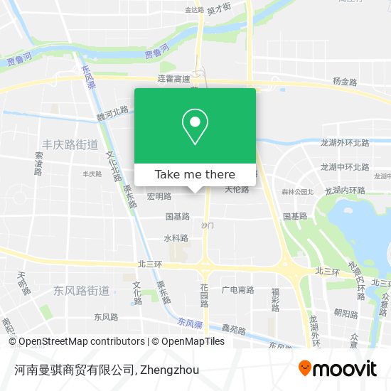 河南曼骐商贸有限公司 map
