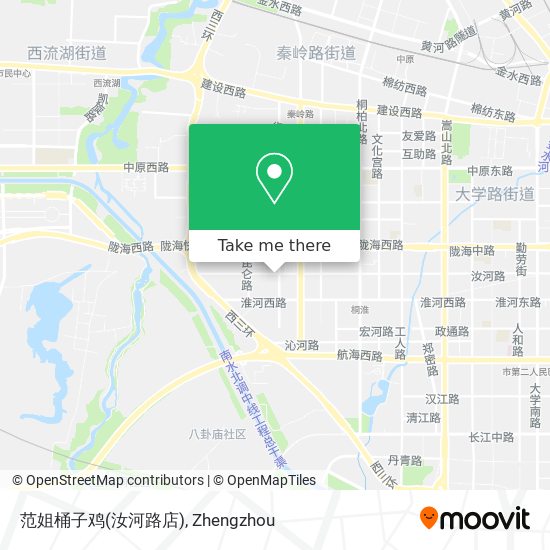 范姐桶子鸡(汝河路店) map