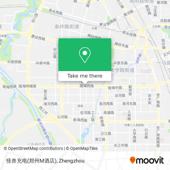 怪兽充电(郑州M酒店) map