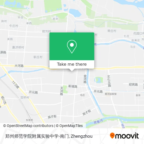 郑州师范学院附属实验中学-南门 map