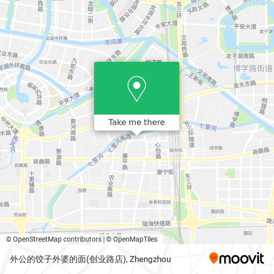 外公的饺子外婆的面(创业路店) map