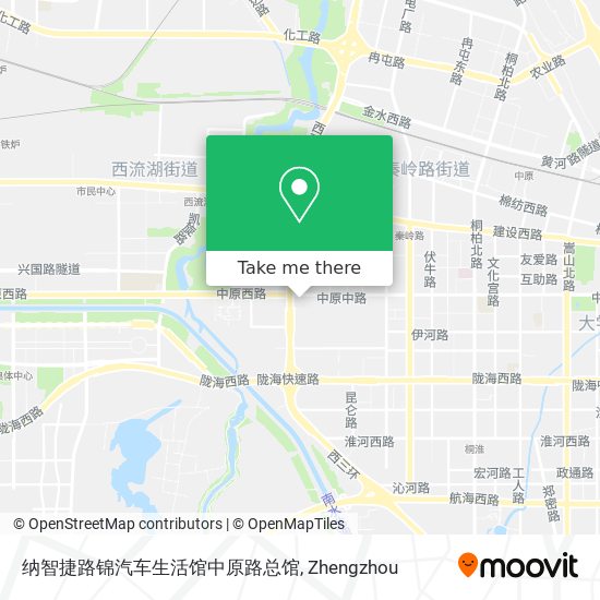 纳智捷路锦汽车生活馆中原路总馆 map