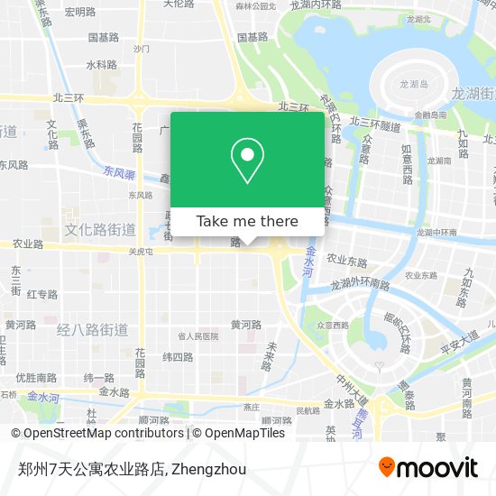 郑州7天公寓农业路店 map
