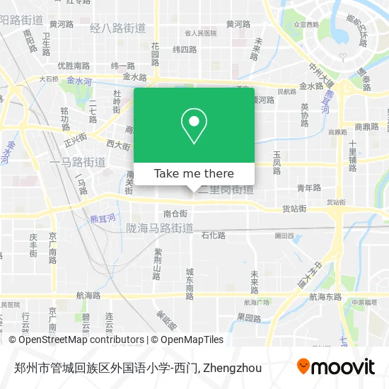 郑州市管城回族区外国语小学-西门 map