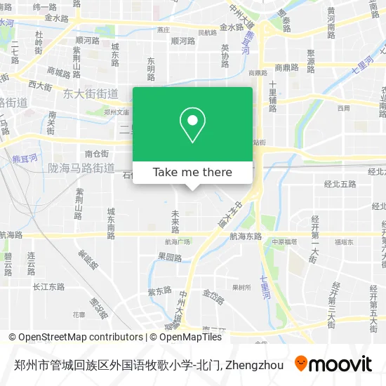 郑州市管城回族区外国语牧歌小学-北门 map