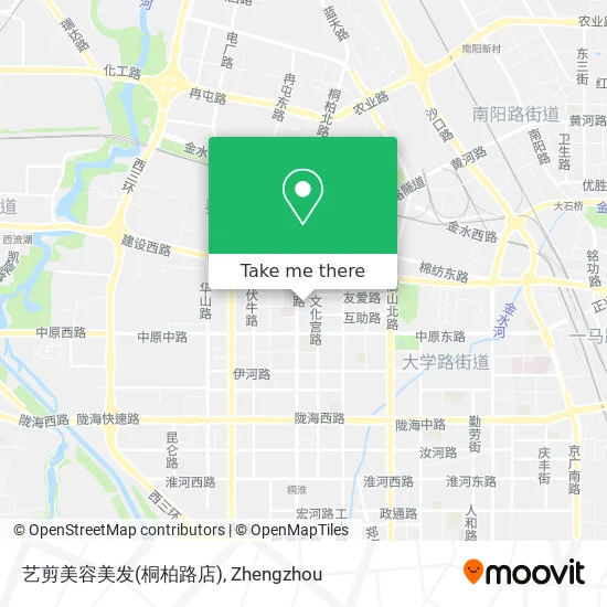 艺剪美容美发(桐柏路店) map