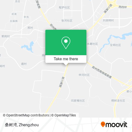 桑树湾 map