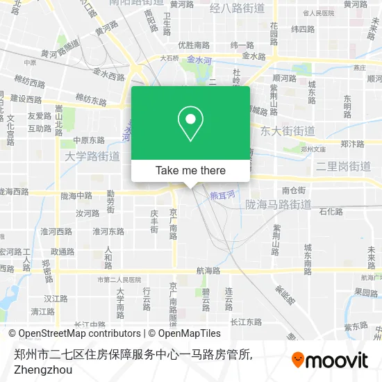 郑州市二七区住房保障服务中心一马路房管所 map