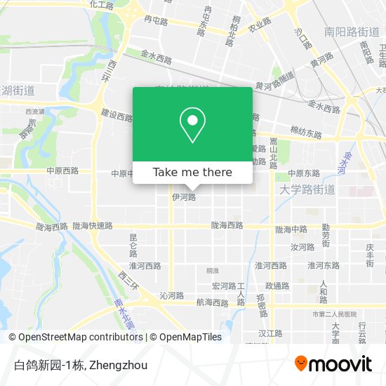白鸽新园-1栋 map