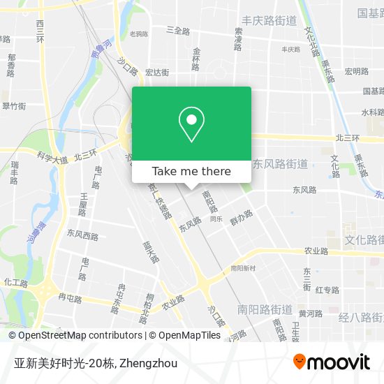 亚新美好时光-20栋 map