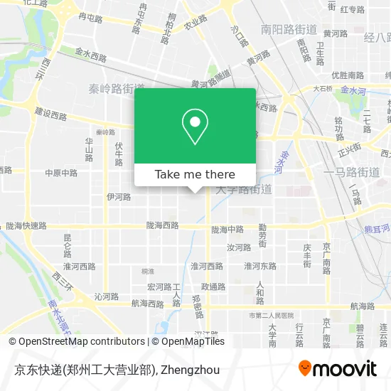 京东快递(郑州工大营业部) map