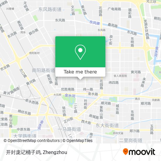 开封庞记桶子鸡 map