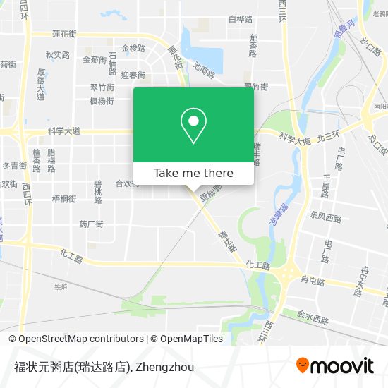 福状元粥店(瑞达路店) map