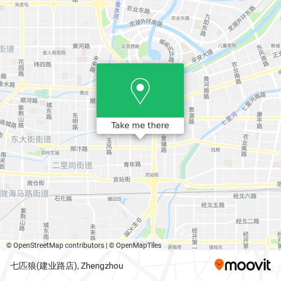 七匹狼(建业路店) map