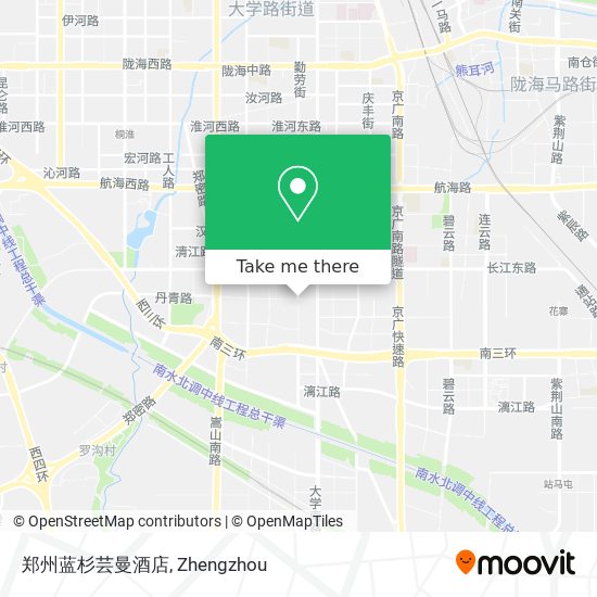 郑州蓝杉芸曼酒店 map