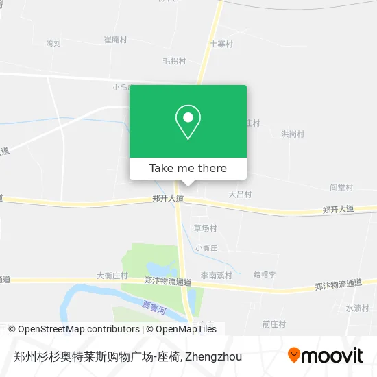 郑州杉杉奥特莱斯购物广场-座椅 map