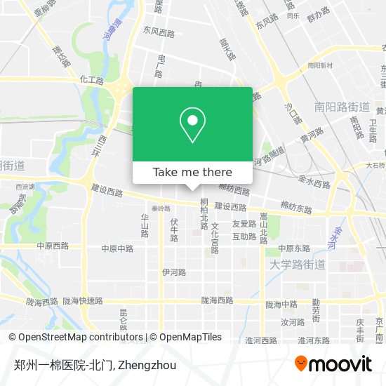 郑州一棉医院-北门 map