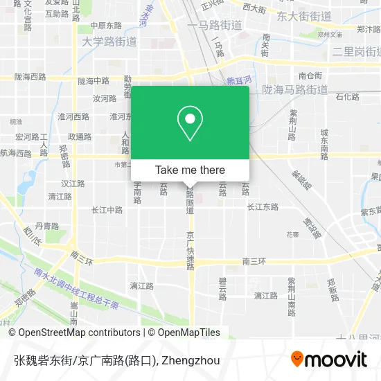 张魏砦东街/京广南路(路口) map
