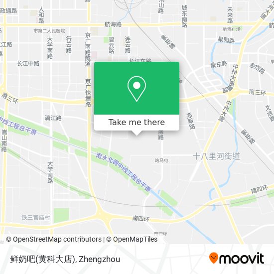 鲜奶吧(黄科大店) map