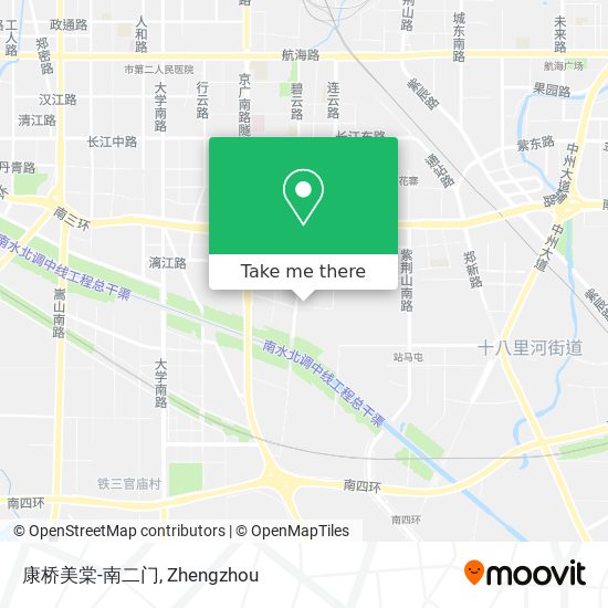 康桥美棠-南二门 map