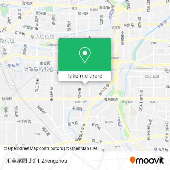 汇美家园-北门 map