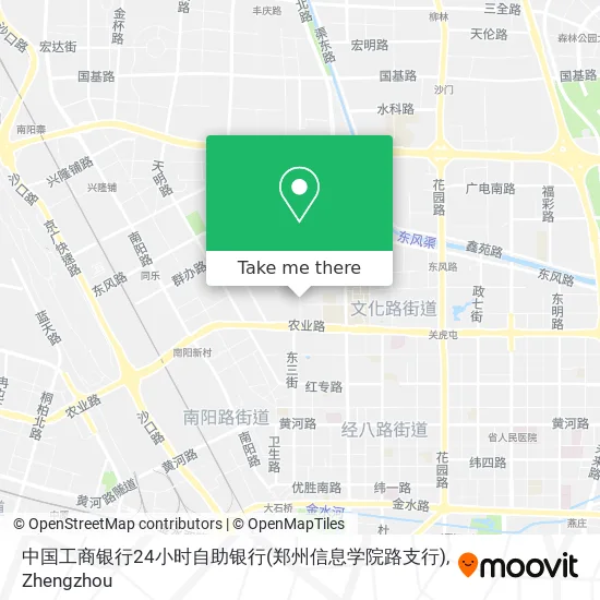 中国工商银行24小时自助银行(郑州信息学院路支行) map