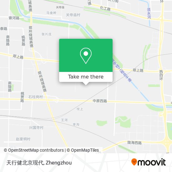 天行健北京现代 map