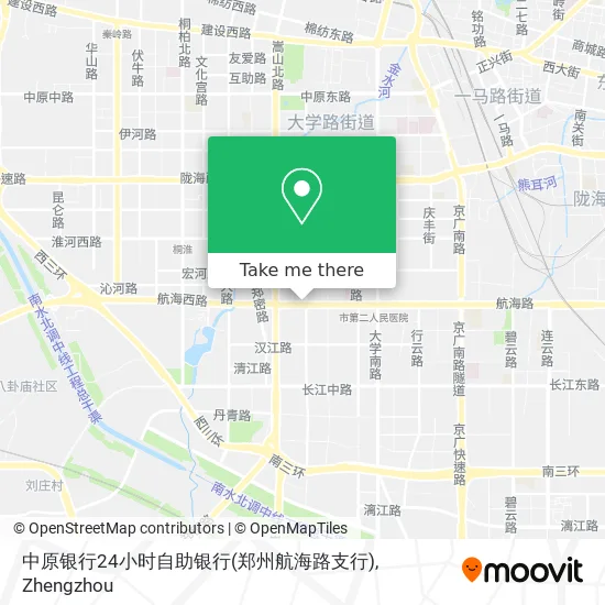 中原银行24小时自助银行(郑州航海路支行) map